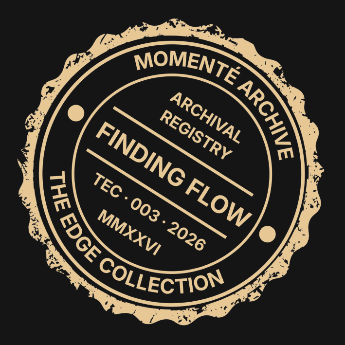 The Edge Collection: Finding Flow (003) | Unisex  Heavyweight T-Shirt