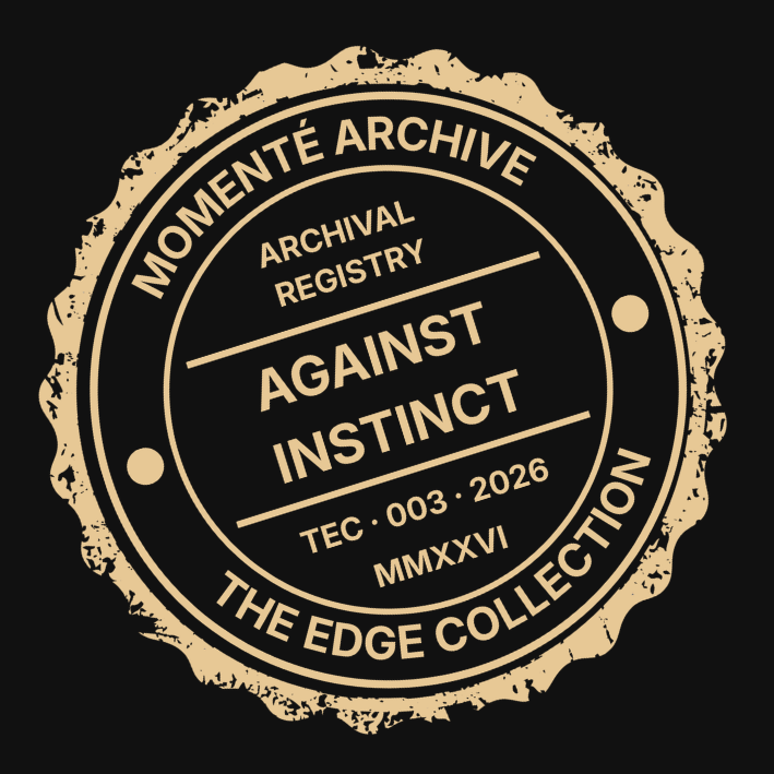 The Edge Collection: Against Instinct (004) | Unisex  Heavyweight T-Shirt