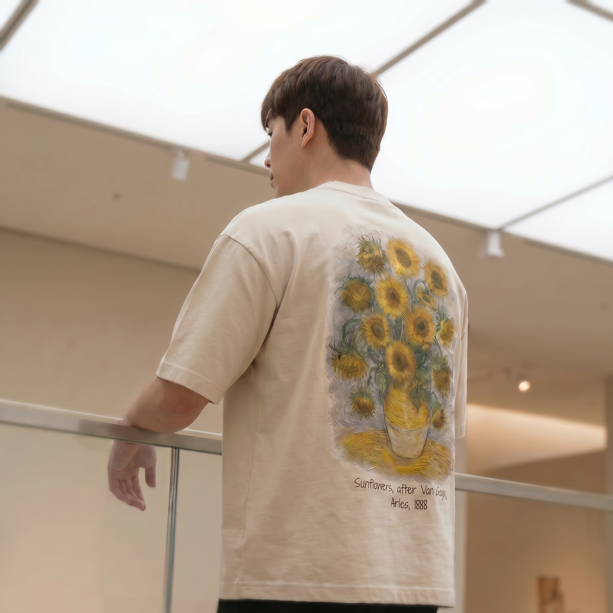 Studies in Bloom: Sunflowers (001) | Unisex Heavyweight T-Shirt