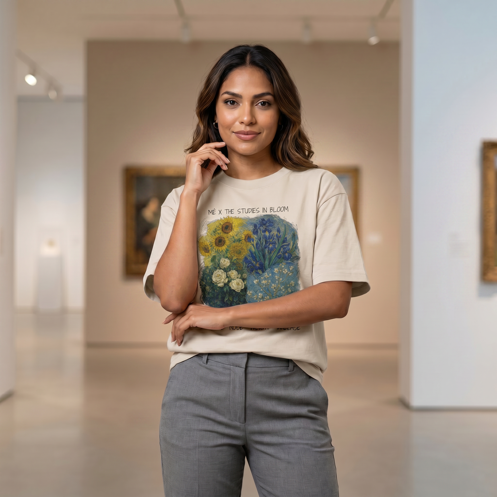 Studies in Bloom: Almond Blossom (004) | Unisex Heavyweight T-Shirt