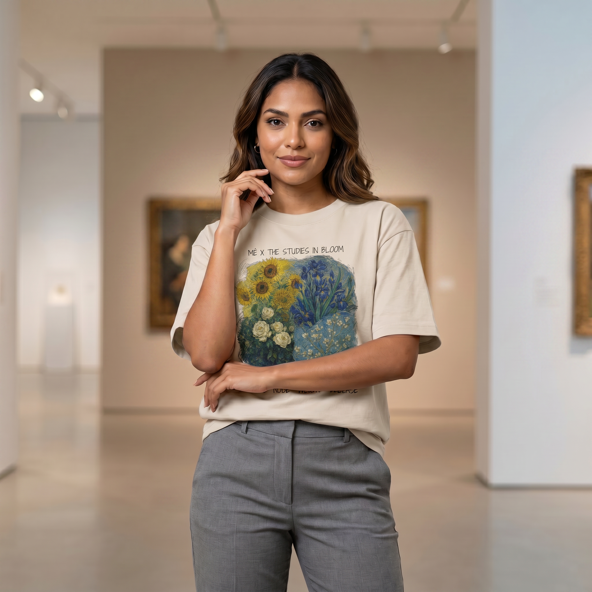Studies in Bloom: Almond Blossom (004) | Unisex Heavyweight T-Shirt