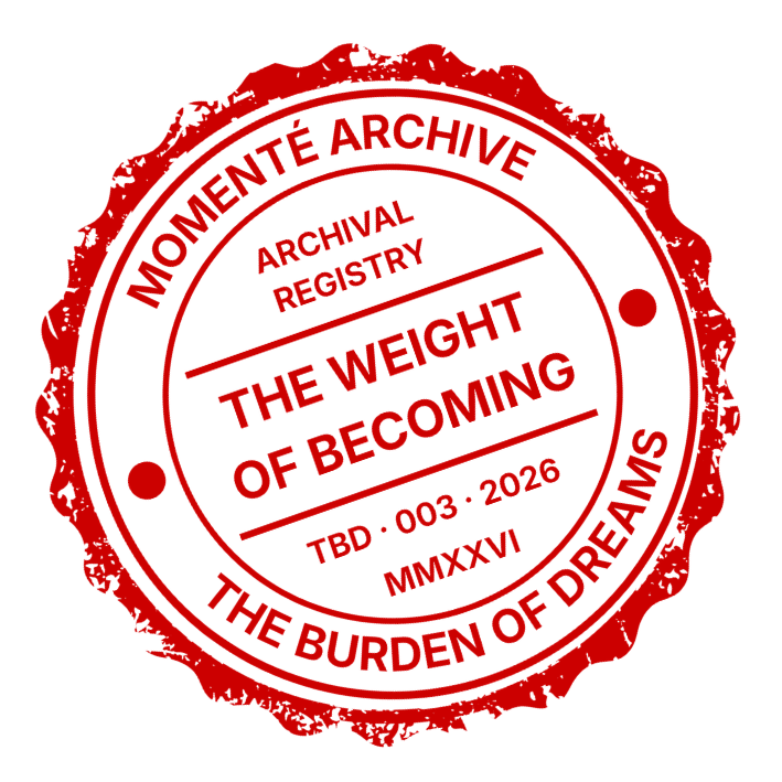 The Burden of Dreams: The Weight of Becoming | White Oversized Boxy T-Shirt