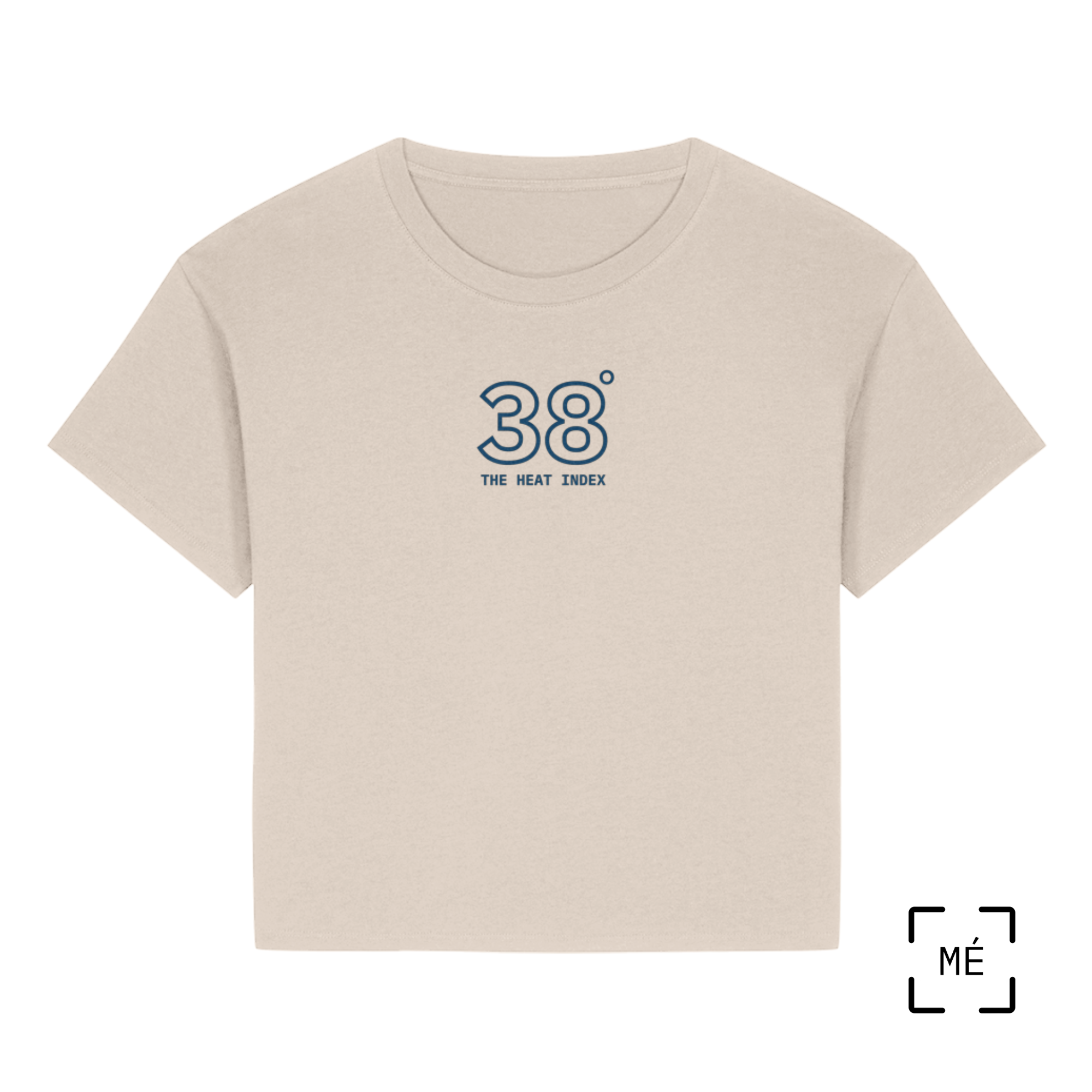 38° Collection: Cream Women Oversized Lightweight T-Shirt