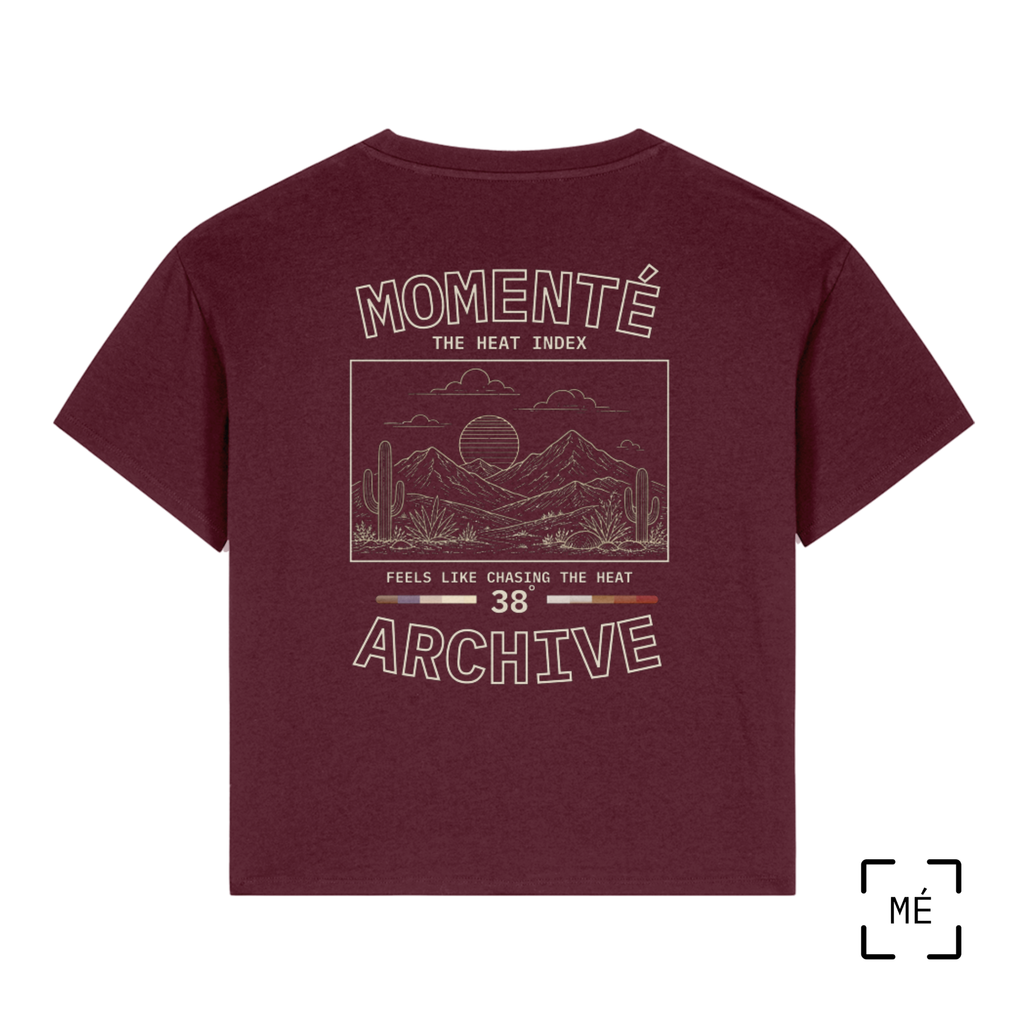 38° Collection: Deep Plum Women Oversized Lightweight T-Shirt